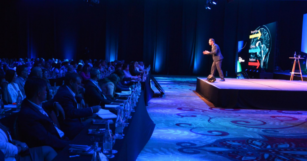 Daniel Ríos en escenario